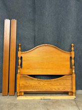 Load image into Gallery viewer, Queen-Full Oak Bed with Arched Headboard