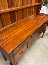 Load image into Gallery viewer, L. &amp; J.G. Stickley Cherry Sideboard With Hutch Top