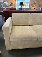 Load image into Gallery viewer, Contemporary Tan Upholstered Sleeper Sofa