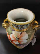 Load image into Gallery viewer, Multi-Color Nippon Pottery Floral Vase
