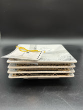 Load image into Gallery viewer, 222 Fifth Paris City Scenes Porcelain Appetizer Plates Set of 4