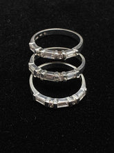Load image into Gallery viewer, 3 Piece Sterling Silver Ring