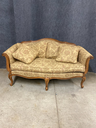 Ethan Allen Evette Upholstered Settee