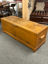 Load image into Gallery viewer, Large Vintage Cedar-lined Trunk