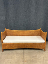 Load image into Gallery viewer, Wicker Rattan Daybed