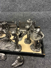 Load image into Gallery viewer, Pewter 17 Piece Figurine