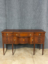 Load image into Gallery viewer, Federal Style Flame Mahogany Inlaid Sideboard