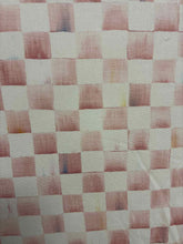 Load image into Gallery viewer, Mackenzie-Childs Cotton Checkered Pink Pillow