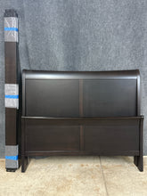 Load image into Gallery viewer, Superior Furniture Solid Brown Maple Queen Sleigh Bed