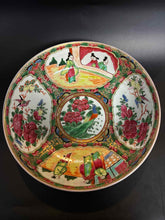 Load image into Gallery viewer, Porcelain Asian Floral Multi-Color Bowl