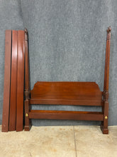 Load image into Gallery viewer, Baker Furniture Queen Size Mahogany 4-Poster Bed