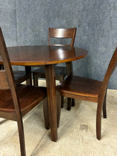 Load image into Gallery viewer, Drop Leaf Dining Table with 4 Chairs