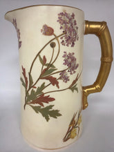 Load image into Gallery viewer, Royal Worcester Ivory Porcelain Blush Floral Pitcher