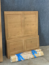 Load image into Gallery viewer, Pottery Barn Kids Tucker Twin Bed in Smoked Oak finish