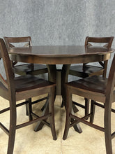 Load image into Gallery viewer, Contemporary 5-Piece Round Dining Set