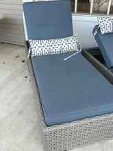 Load image into Gallery viewer, Resin Wicker Outdoor Reclining Sun Lounger