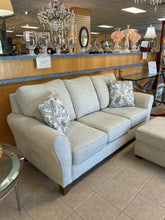 Load image into Gallery viewer, England Cream Sofa With Ottoman