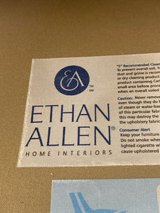 Ethan Allen Evette Upholstered Settee