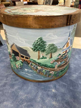 Load image into Gallery viewer, Wood Folk Art Multi-Color 2 Piece Box