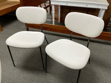 Load image into Gallery viewer, *NEW* Pair Castlery Winslow Performance Bouclé Dining Chairs