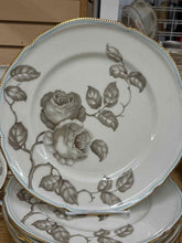 Load image into Gallery viewer, Castleton Gold Trim Floral Dinnerware set