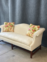 Load image into Gallery viewer, Traditional Cream Camelback Sofa