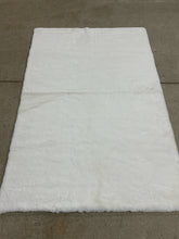 Load image into Gallery viewer, White Faux Fur Ultra Soft Accent Rug