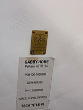 Load image into Gallery viewer, Gabby Home Textured Resin Drum Table