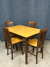 Load image into Gallery viewer, Two-Tone Pub Height Dining Set