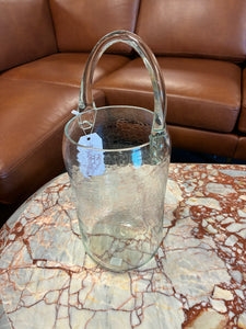 1 Piece Blenko Glass Candle/Candleholder
