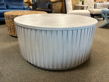 Load image into Gallery viewer, *NEW* Joss &amp; Main Sylvia Solid Wood Drum Coffee Table with Storage