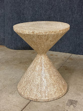 Load image into Gallery viewer, Gabby Home Textured Resin Drum Table