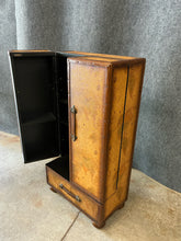 Load image into Gallery viewer, World Map Trunk-Style Storage Cabinet