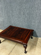 Load image into Gallery viewer, Traditional Mahogany Claw Foot Coffee Table
