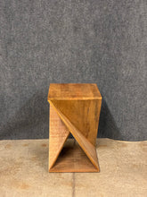 Load image into Gallery viewer, Rustic Modern Geometric End Table