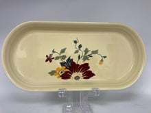 Load image into Gallery viewer, Fiesta Pale Yellow Ceramic Oval Floral Platter/Tray