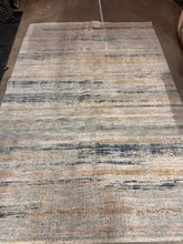 Load image into Gallery viewer, Tahari Grey/Blue/Cream Rug