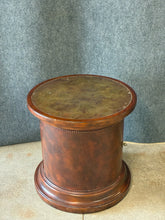 Load image into Gallery viewer, Barrel Form Accent Table with Storage