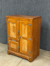 Load image into Gallery viewer, Antique Polar Wooden Icebox Refrigerator -  Nashua, NH