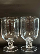 Load image into Gallery viewer, 2 Piece Simon Pearce Glass Candle/Candleholder
