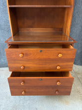 Load image into Gallery viewer, Ethan Allen American Impressions Cherry Lateral File Cabinet With Hutch Top