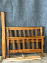 Load image into Gallery viewer, Amish-made Mission Style Oak Queen Size Bed Frame