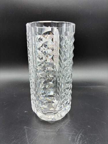 Waterford Clear Crystal Vase
