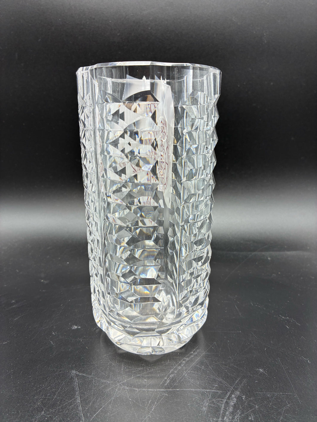 Waterford Clear Crystal Vase
