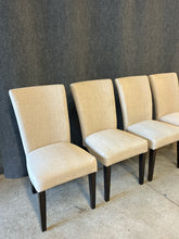 Load image into Gallery viewer, Set of 4 Upholstered Parsons Dining Chairs