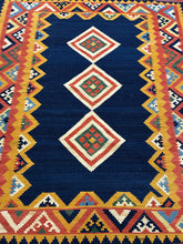 Load image into Gallery viewer, Persian Qashqa'i Handwoven Wool Kilim Rug