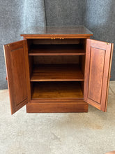 Load image into Gallery viewer, Ethan Allen American Impressions Cherry Credenza/Storage Cabinet With Glass Top
