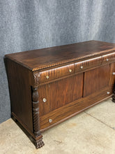 Load image into Gallery viewer, Antique American Empire Mahogany Sideboard