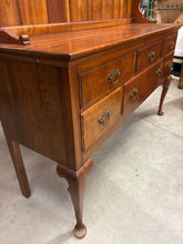Load image into Gallery viewer, L. &amp; J.G. Stickley Cherry Sideboard With Hutch Top