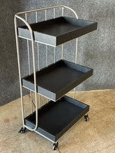 Load image into Gallery viewer, Tiered Tray Organizer Cart on Casters